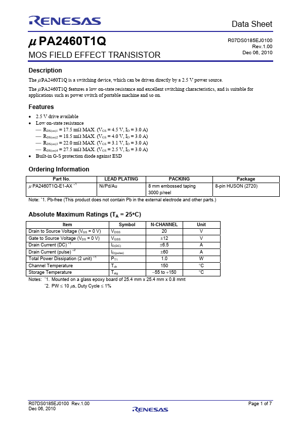 UPA2460T1Q