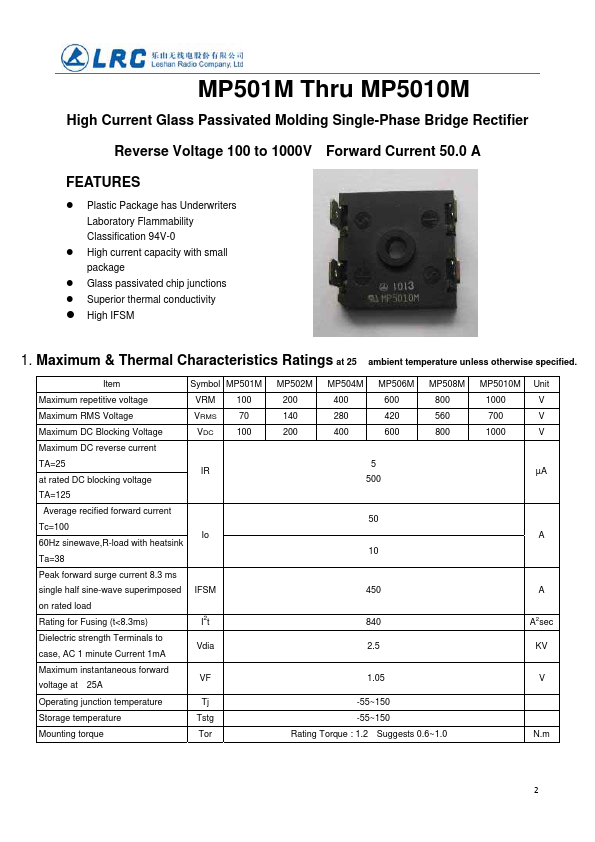 <?=MP504M?> डेटा पत्रक पीडीएफ