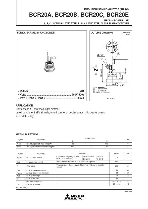 BCR20B