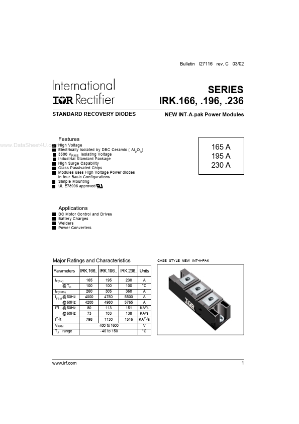 IRK236 International Rectifier