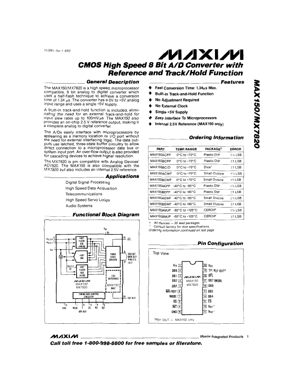 MAX150 Maxim