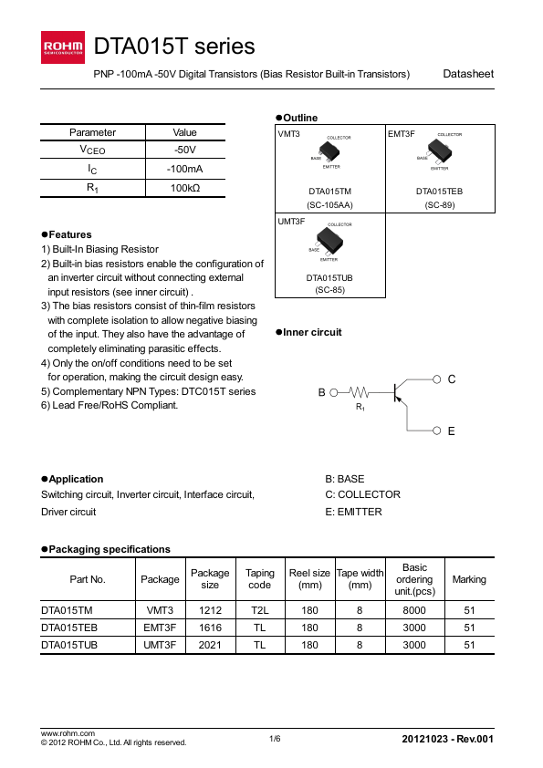 DTA015TEB