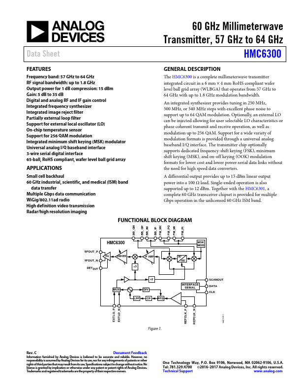 HMC6300 Analog Devices