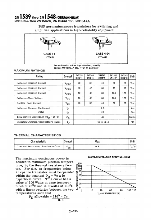 2N1546 Motorola