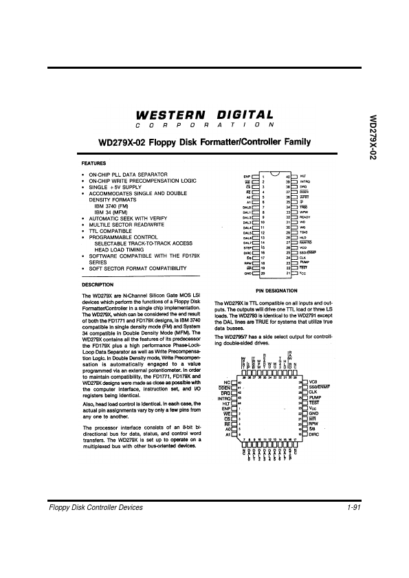 WD2795 Western Digital